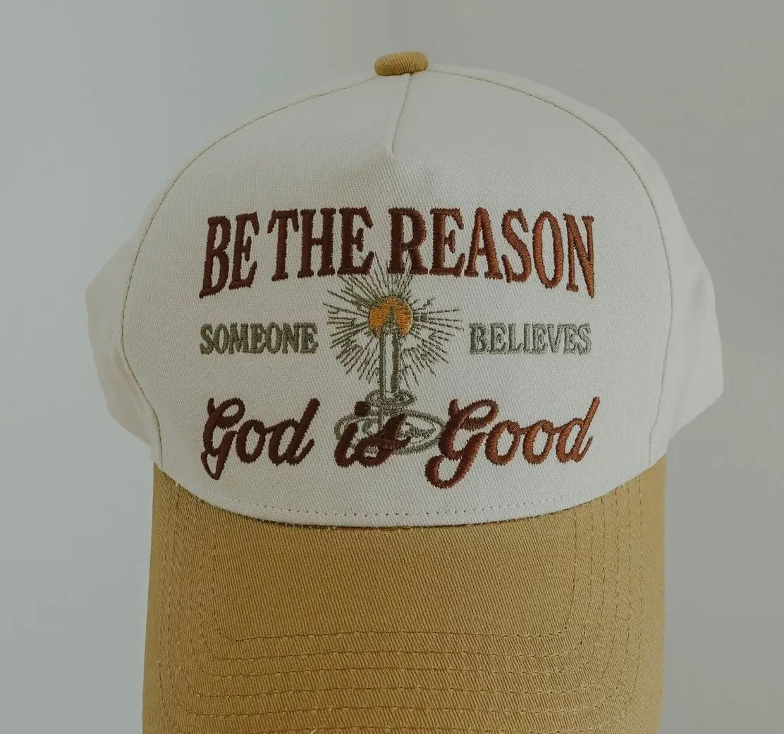 "Be the light" Embroider Hat