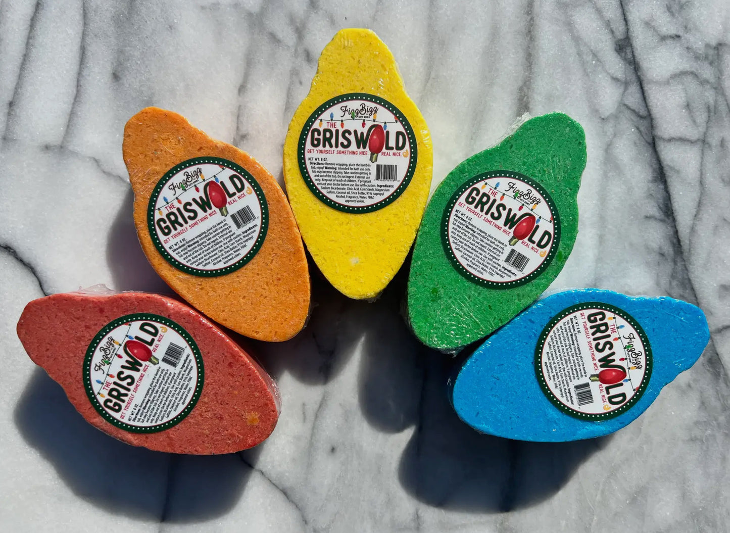 Fizz Bizz Light Bulb Bath Bomb