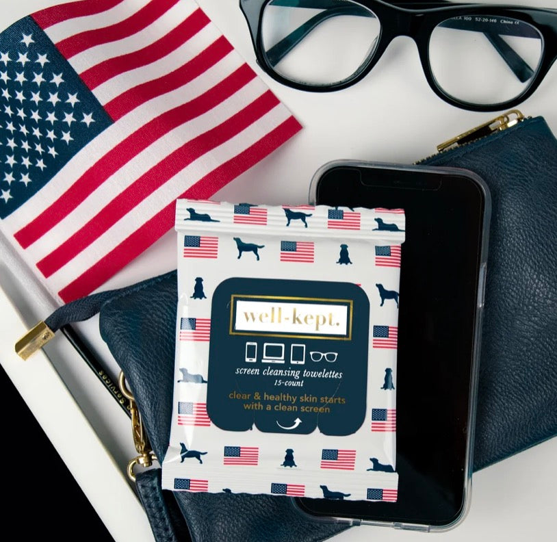 Screen Wipes: Old Glory