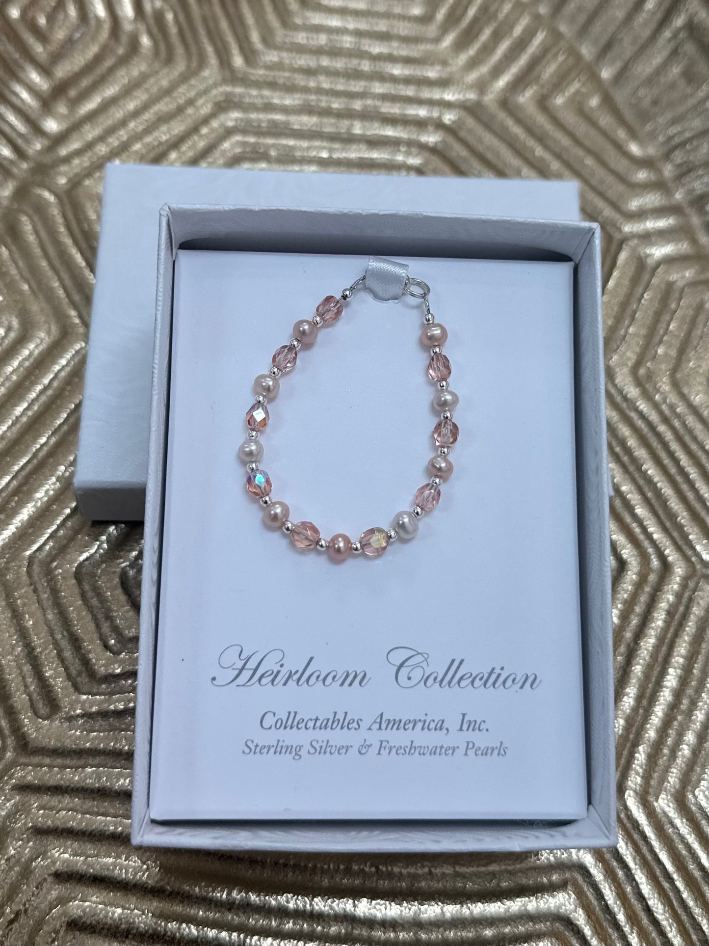 Infant Sterling Pink Bracelet