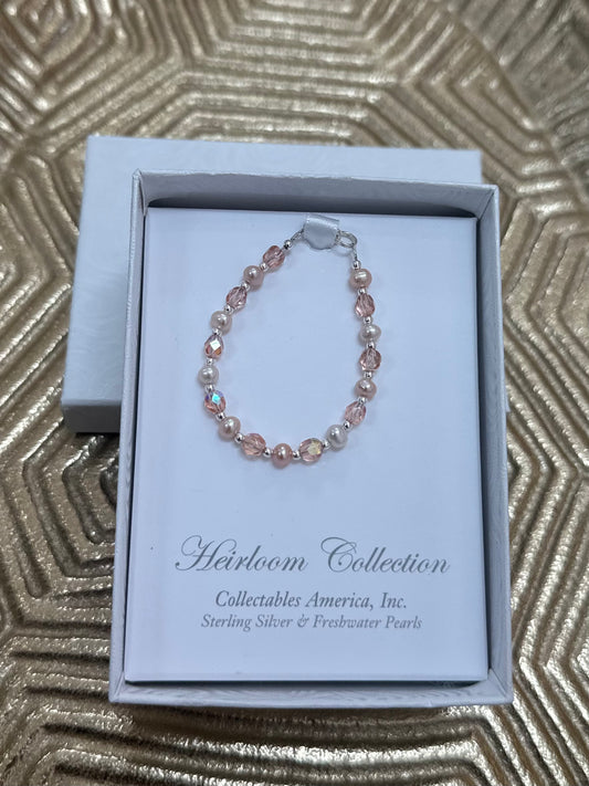 Infant Sterling Pink Bracelet