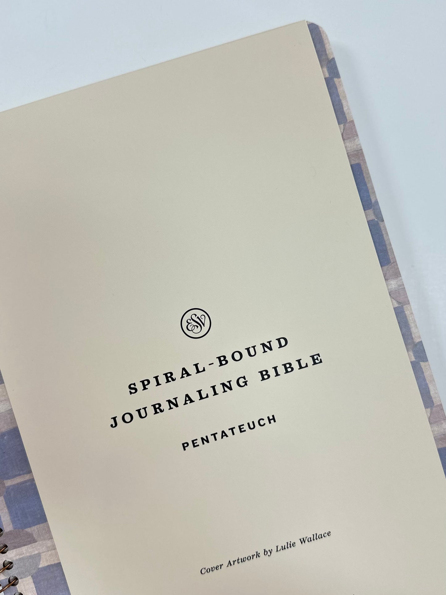 ESV Spiral-Bound Artist Edition Journaling Bible