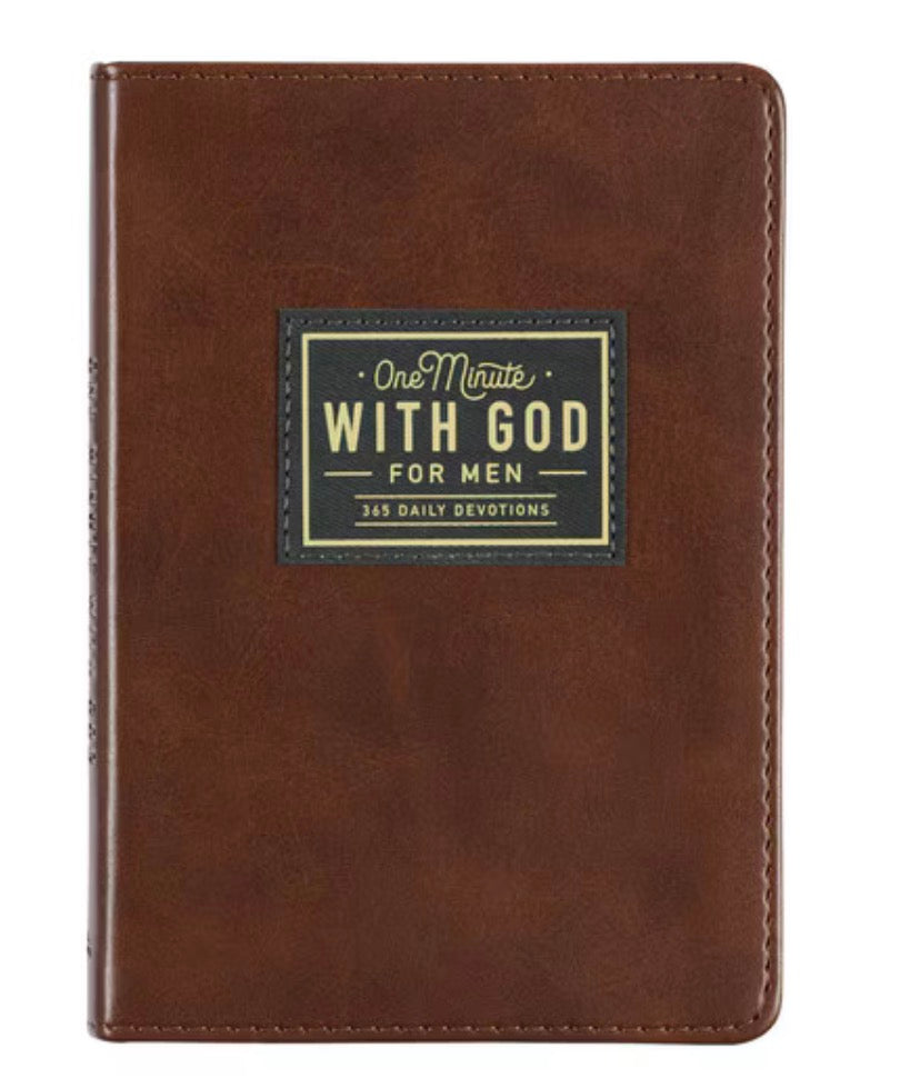 One Minute with God for Men Daily Devotional