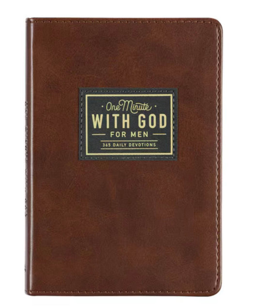 One Minute with God for Men Daily Devotional