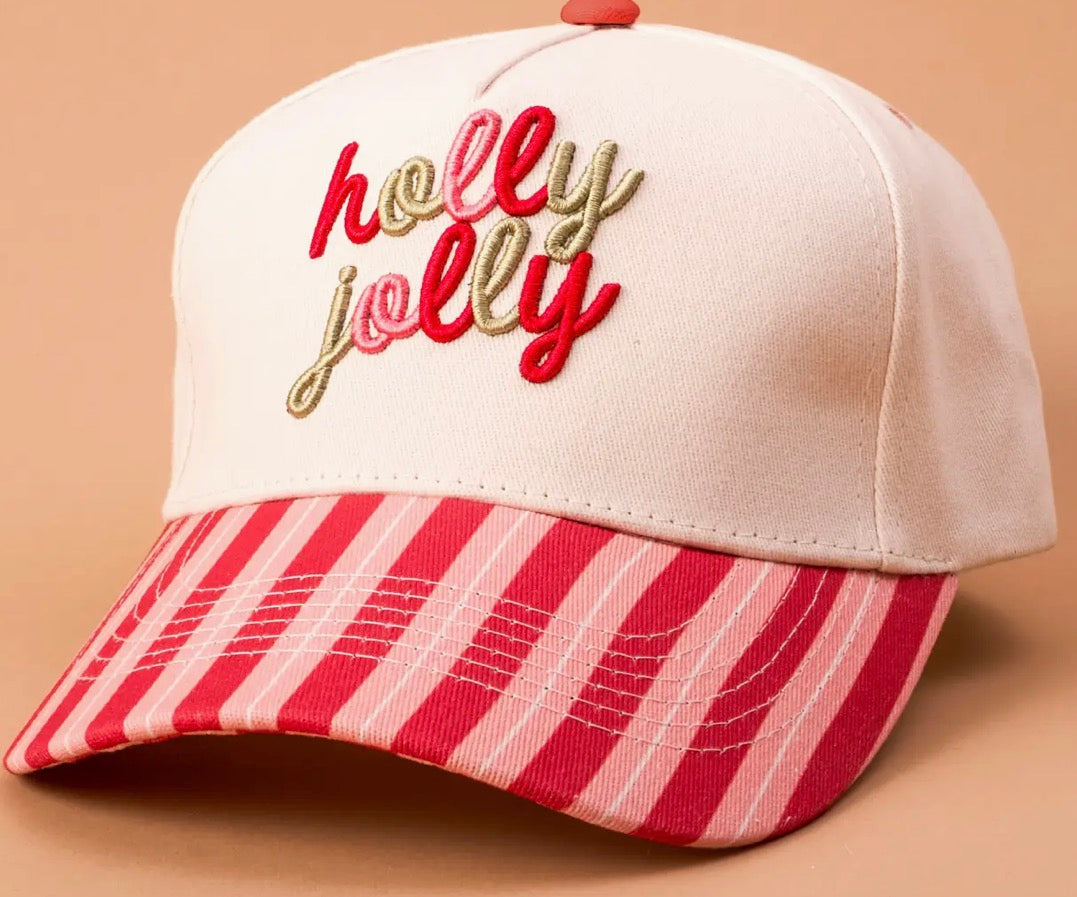 Holly Jolly Trucker Hat