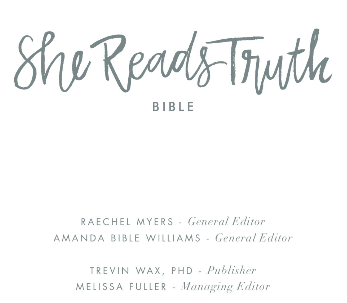 CSB She Reads Truth Bible | Champagne LeatherTouch