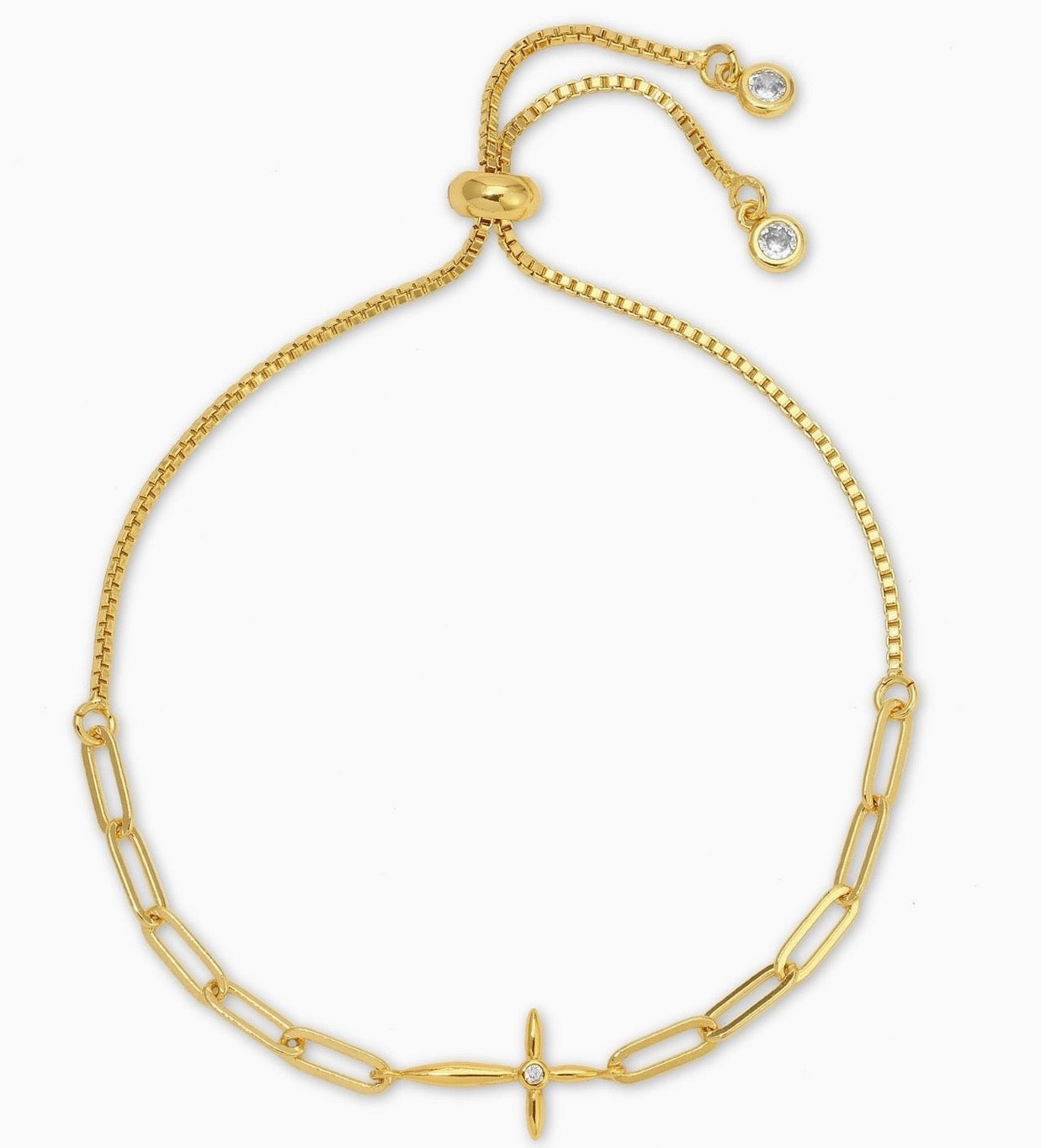Graceful Cross Bracelet