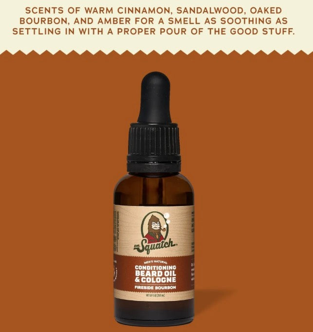 Fireside Bourbon Beard Oil