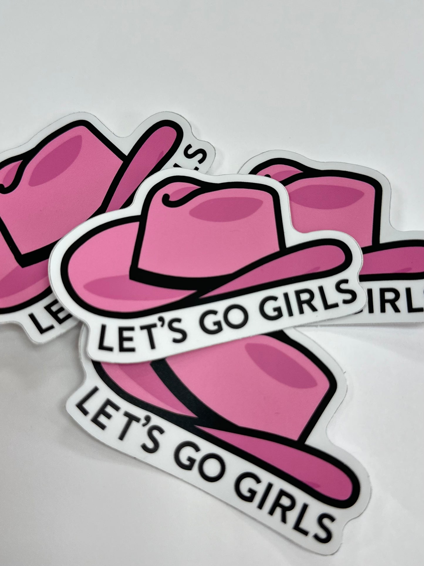 Let’s Go Girls Sticker