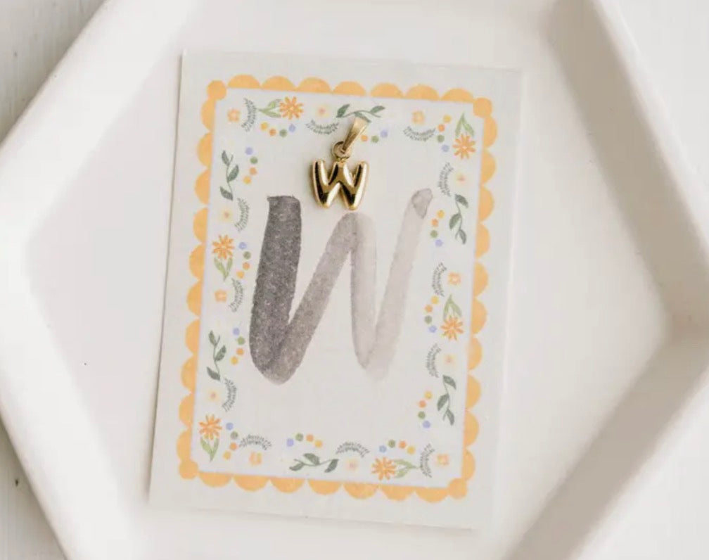 Letter Charm