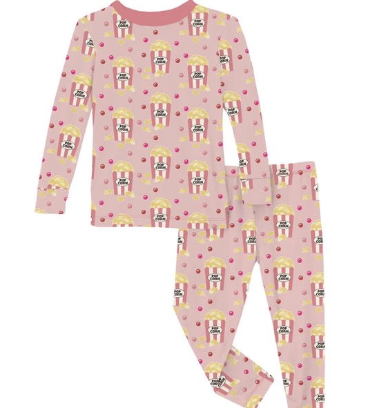 Baby Rose Movie Night Long Sleeve Set