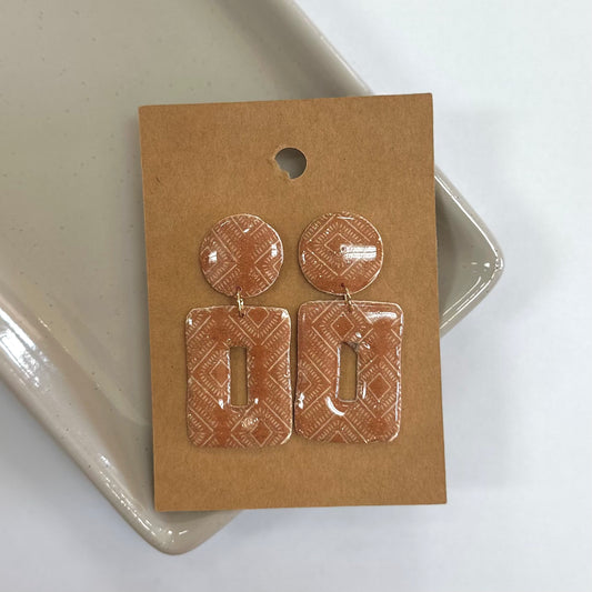 Southern Fields Acrylic Earrings