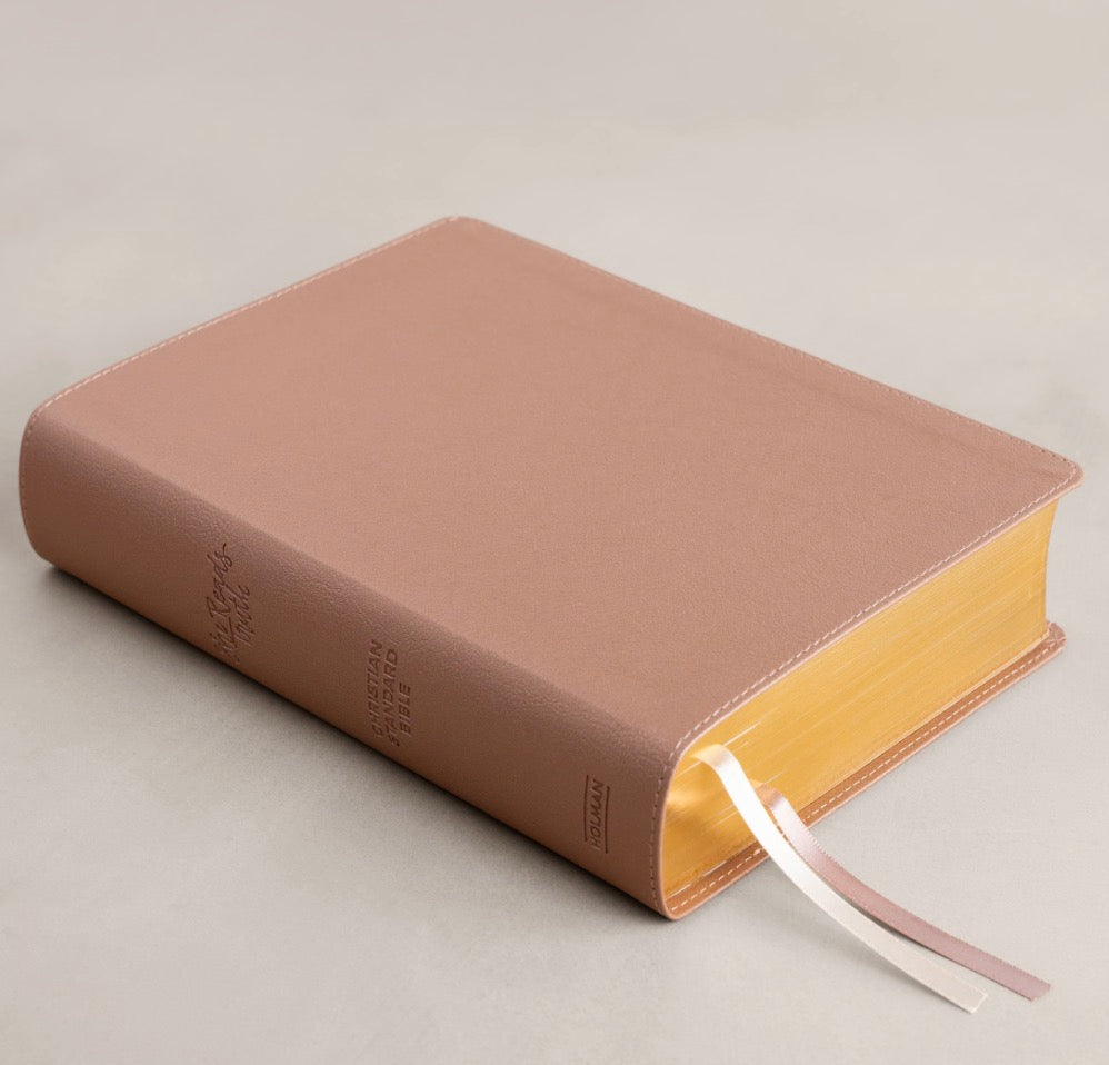 CSB She Reads Truth Bible | Rose Gold LeatherTouch