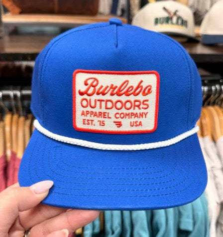 Retro Royal Blue Cap