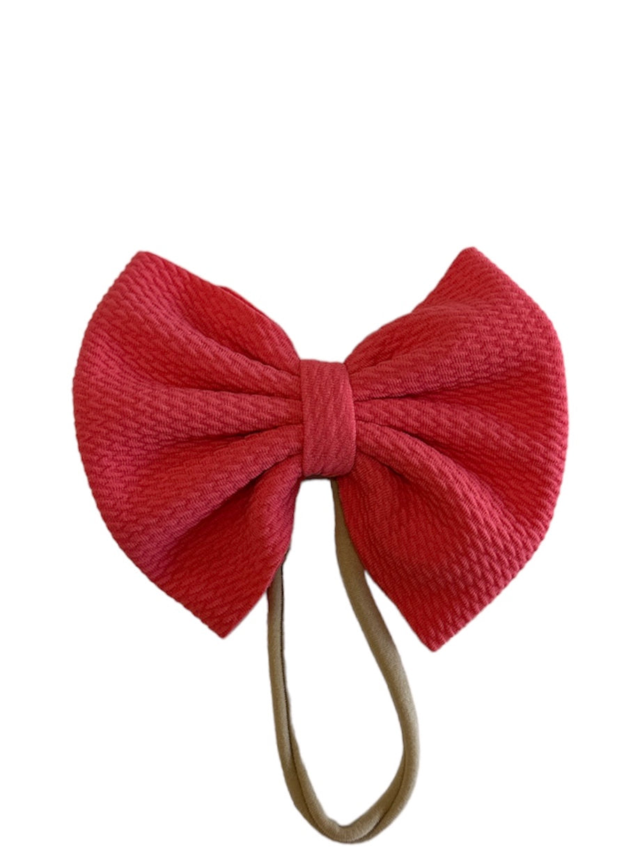 Medium | Hair Bows on Nylon