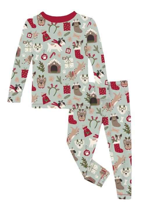 Aloe Christmas Dogs Pajama Set