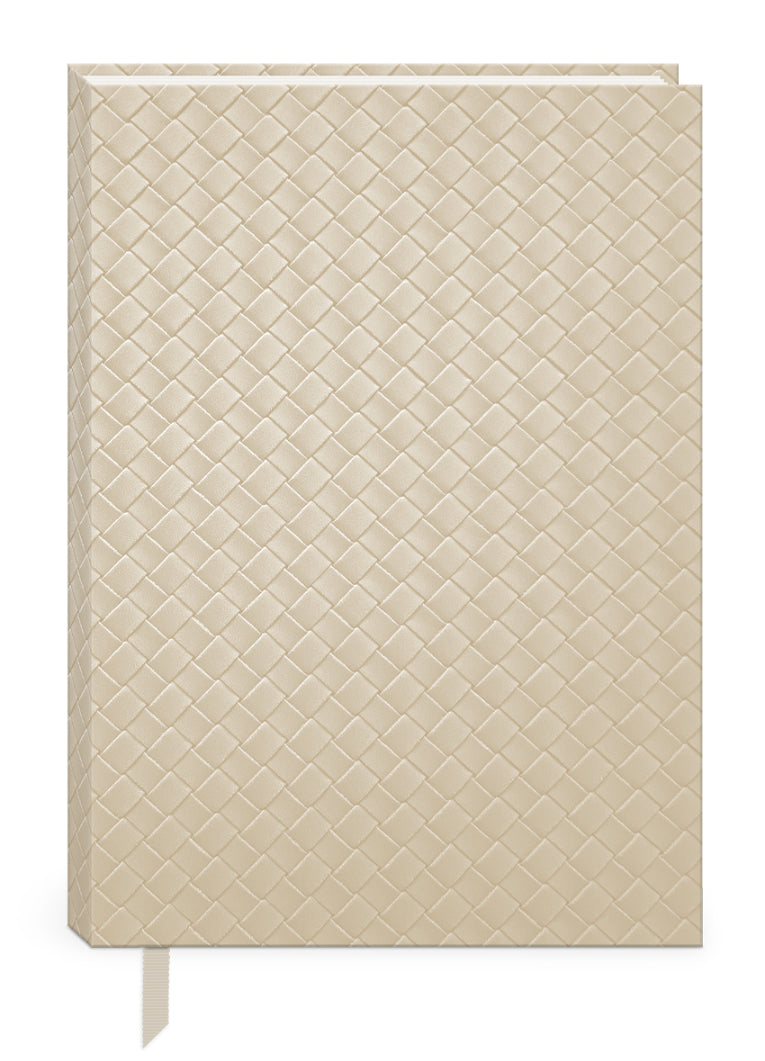 Woven Weave Natural Journal