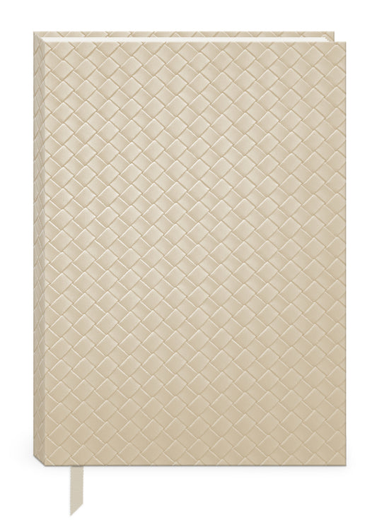 Woven Weave Natural Journal