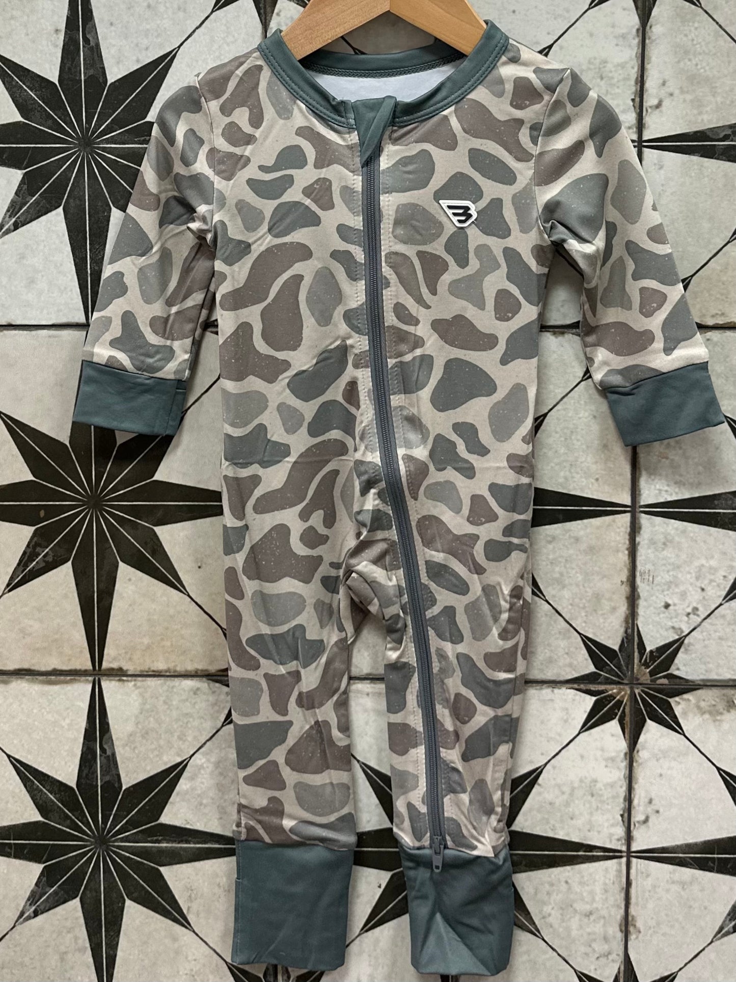 Classic Deer Camo Baby Zip Up