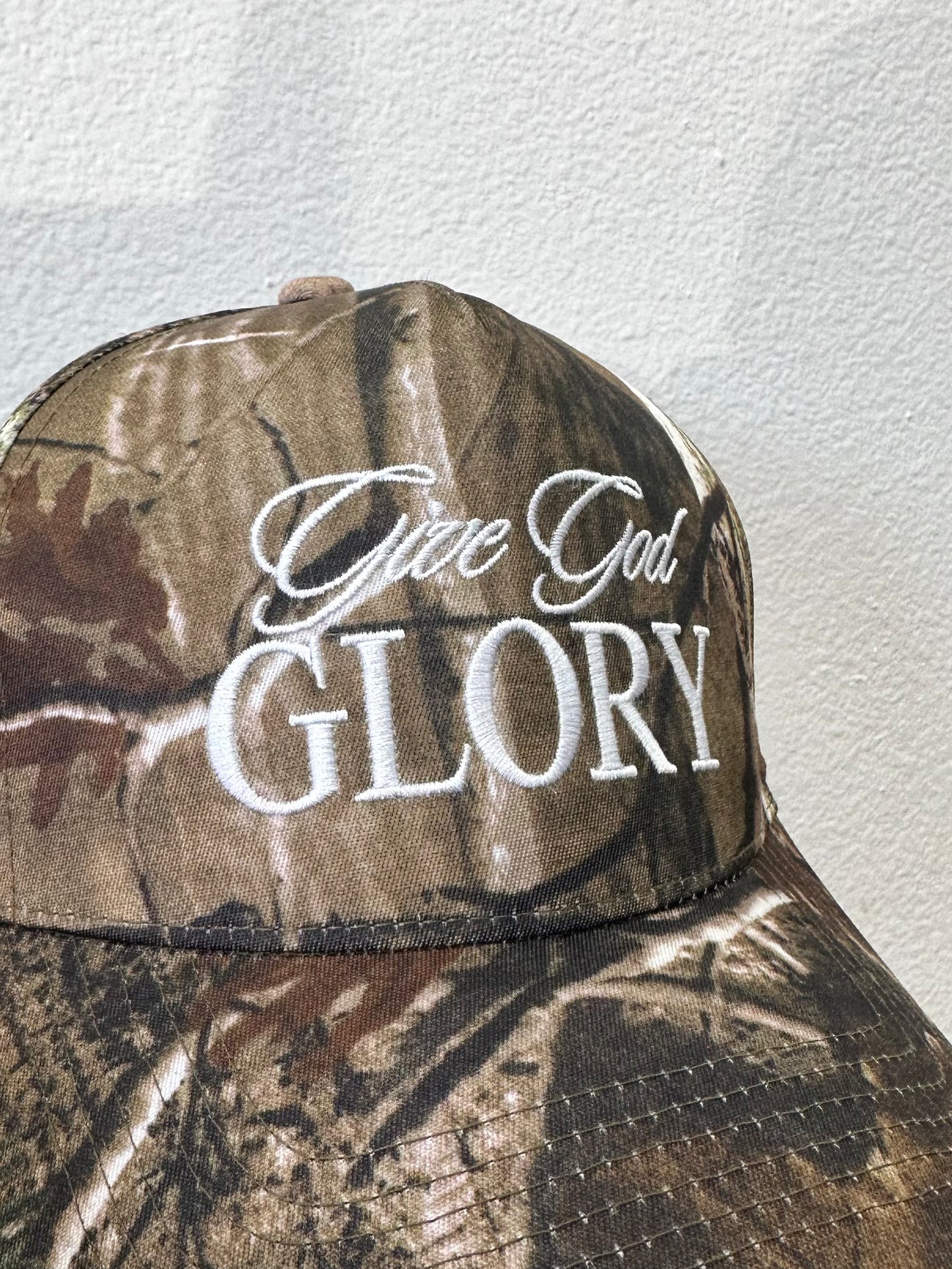 “Give God Glory " Embroidered Hat