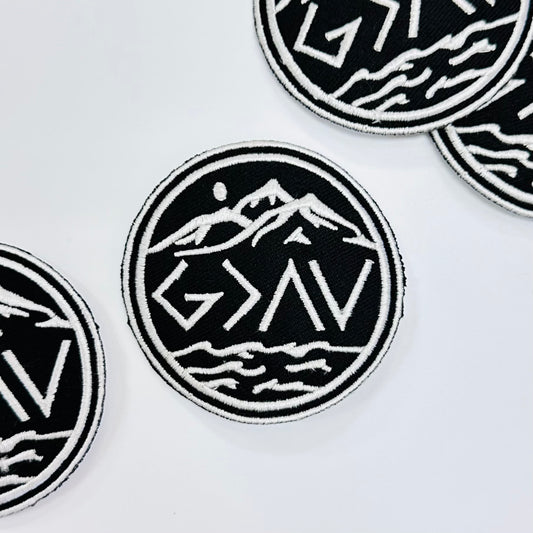 God Is Greater Embroidered Patch