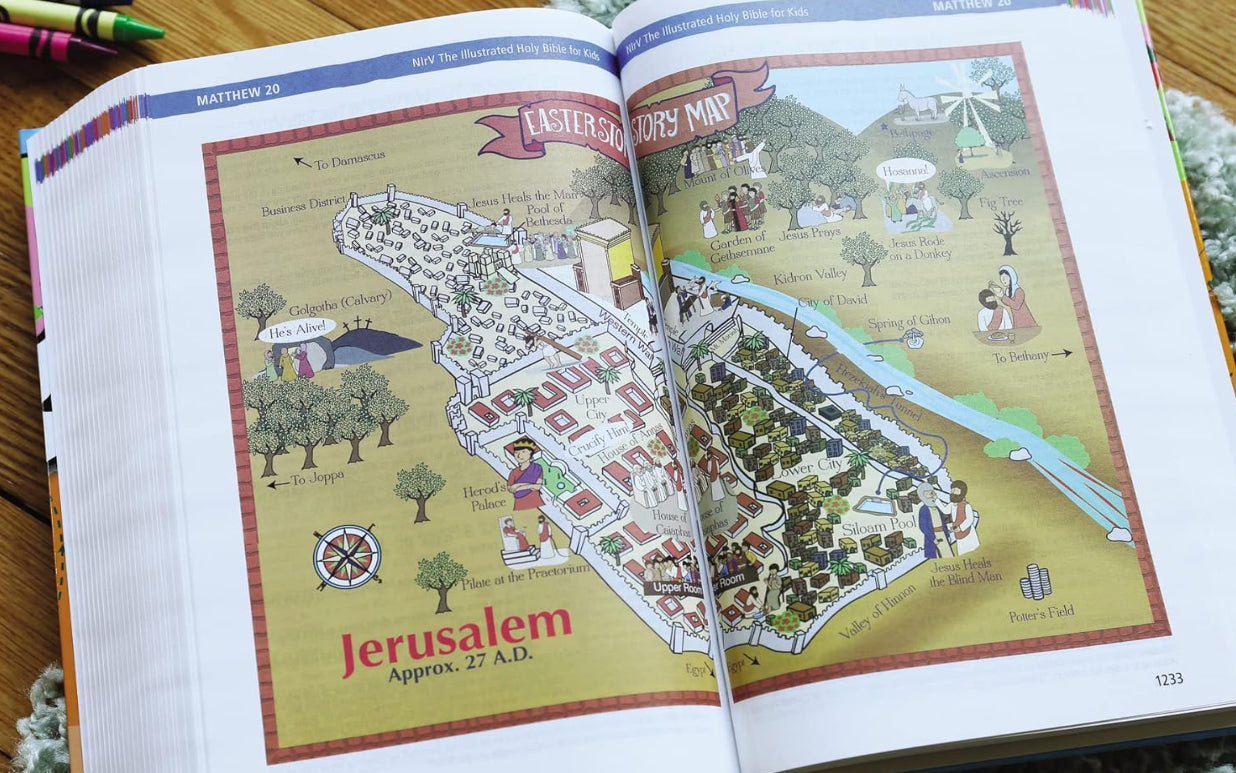 The Illustrated Holy Bible for Kids