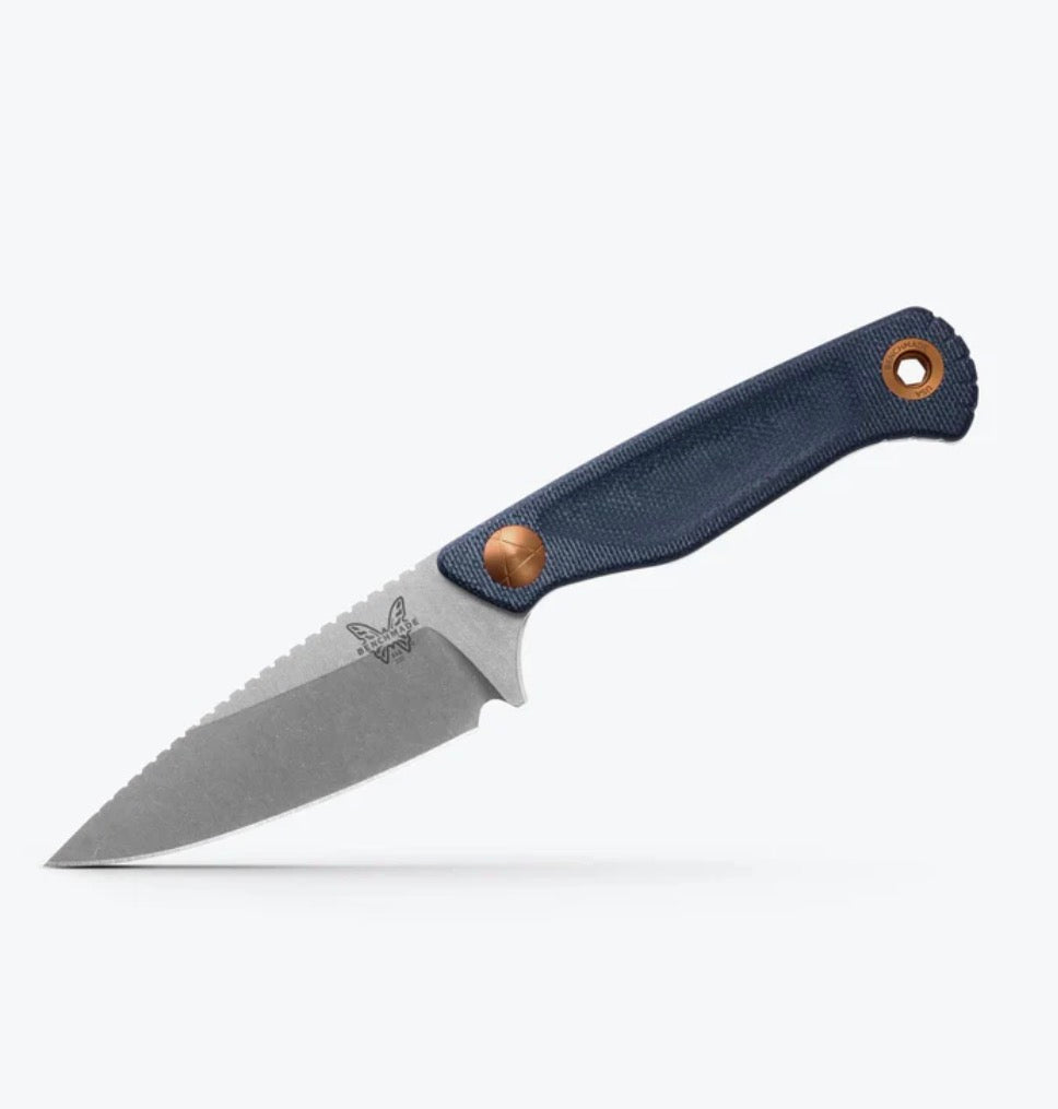 Blue Denim Micarta Dacian
