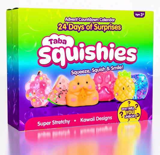 24 Day Surprise Taba Squishes Box