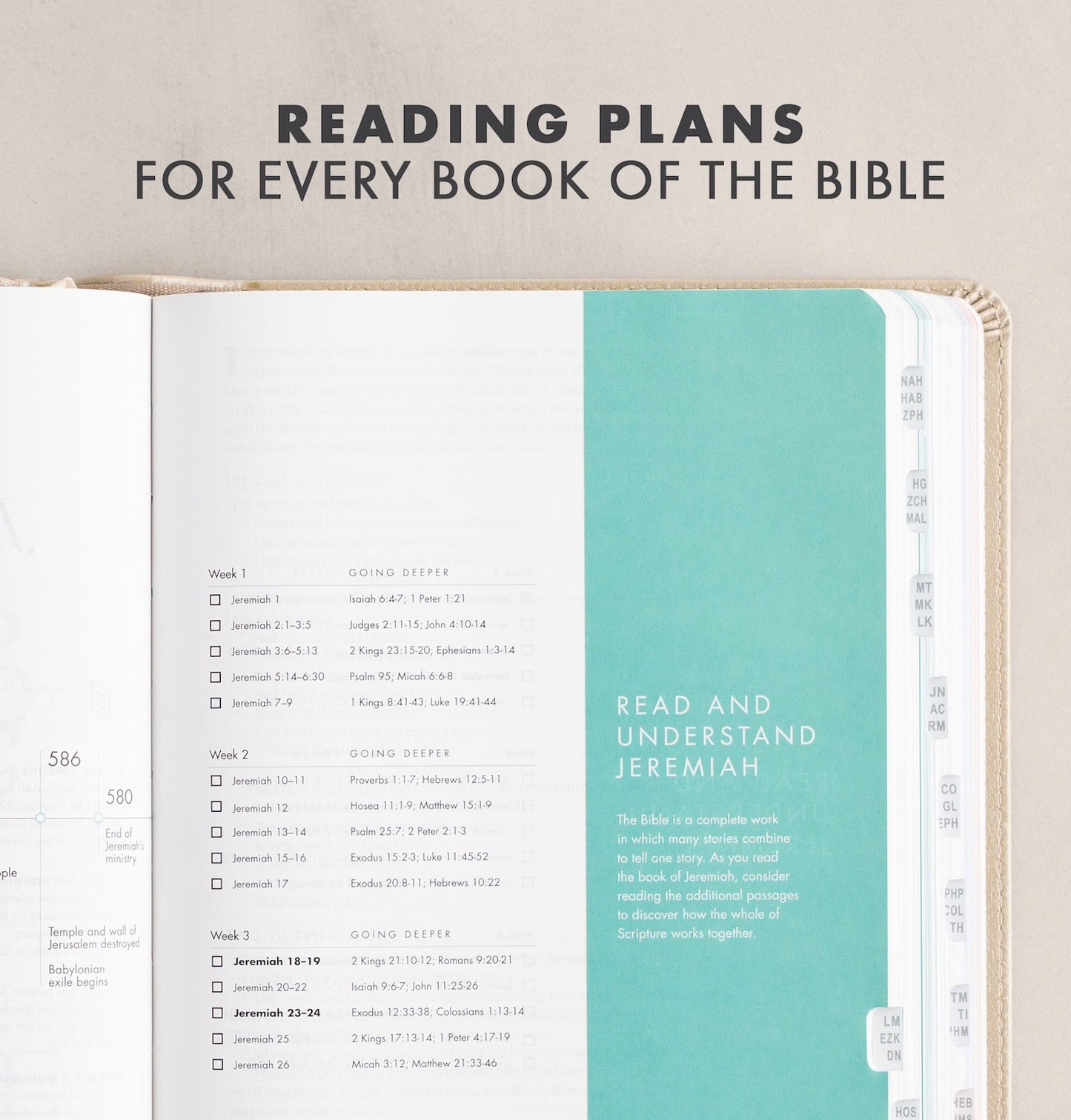 CSB She Reads Truth Bible | Champagne LeatherTouch