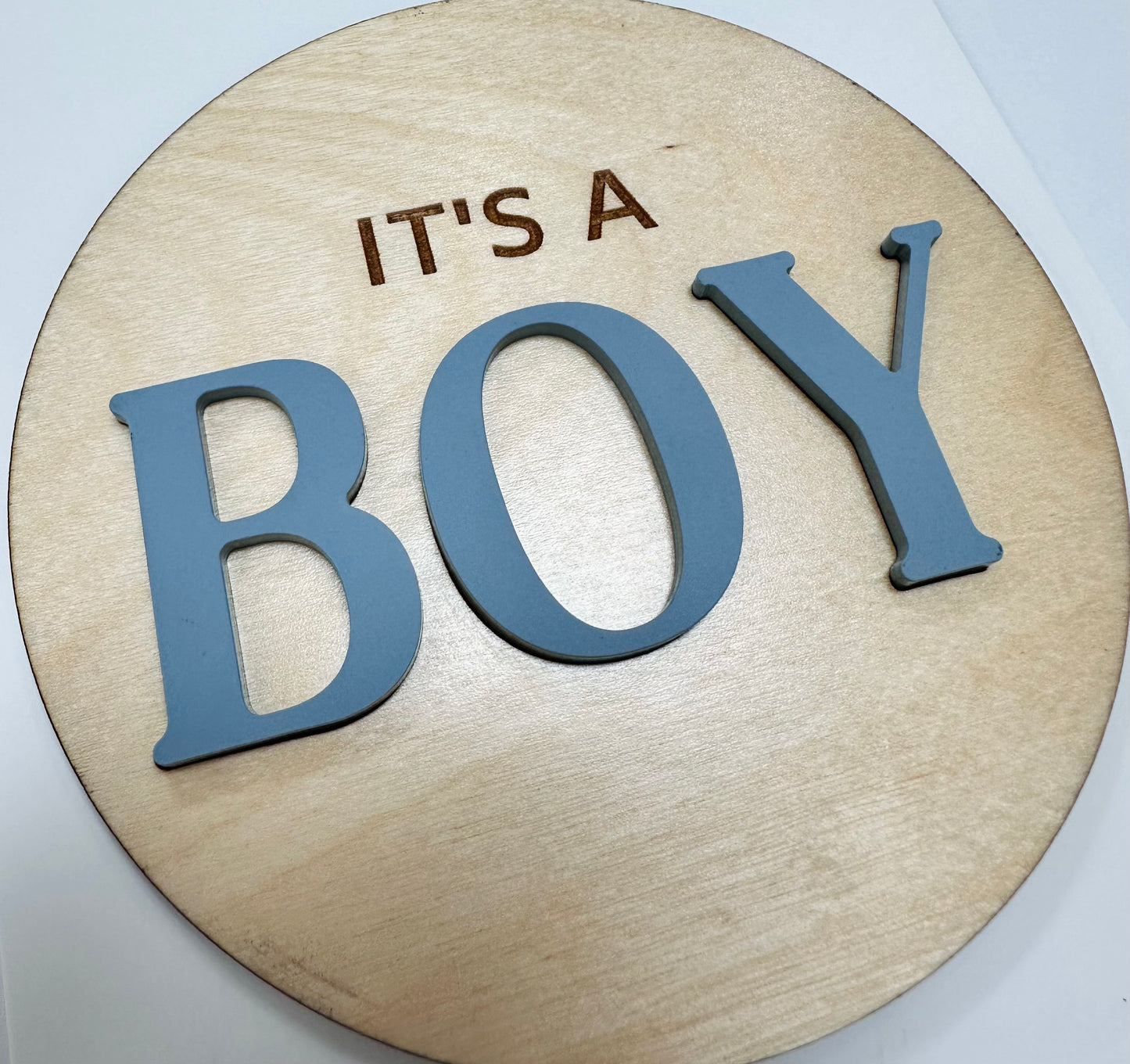 Gender Reveal Announcement Sign | It’s a Boy
