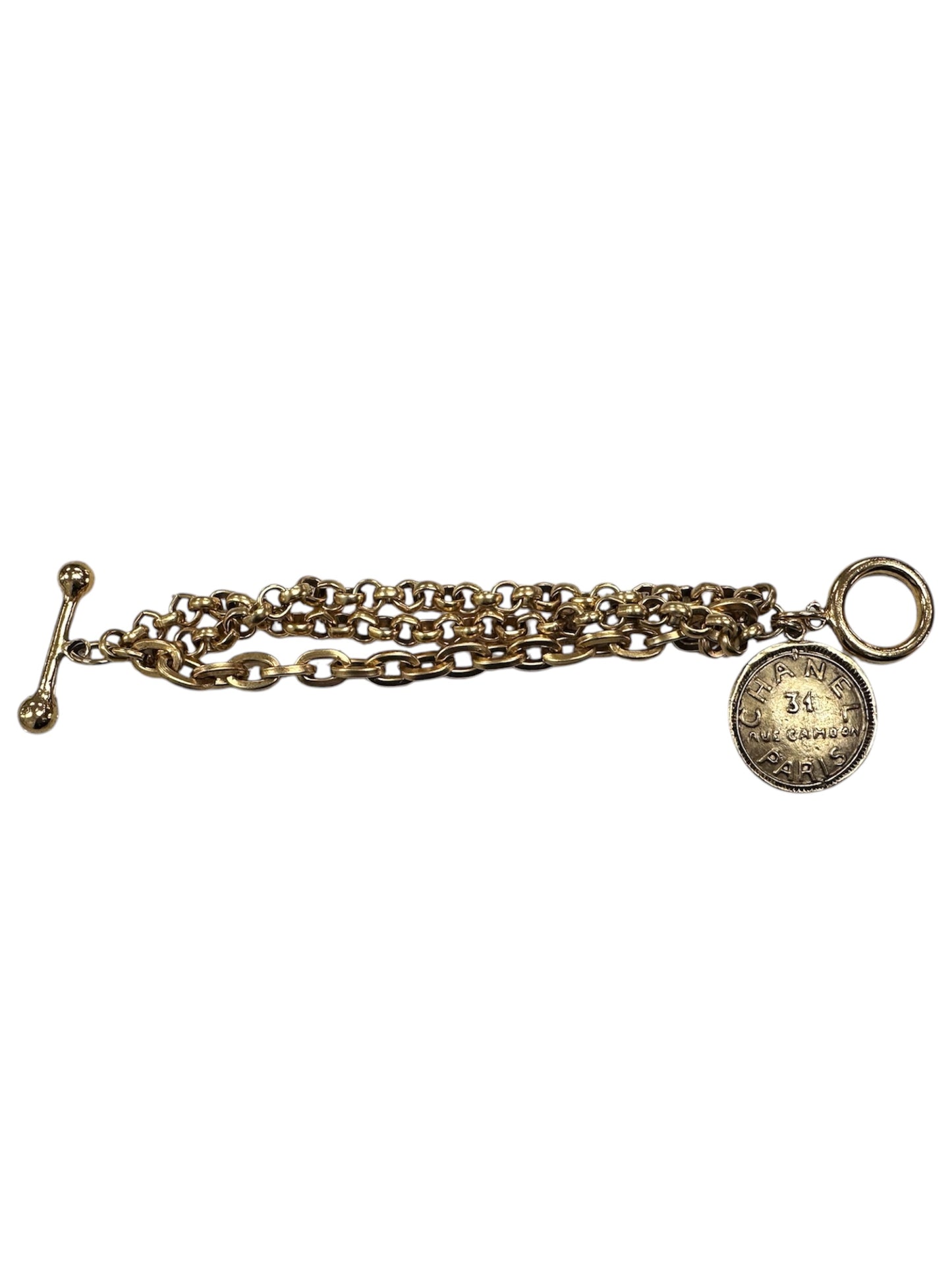 Yochi Chanel Charm Bracelet