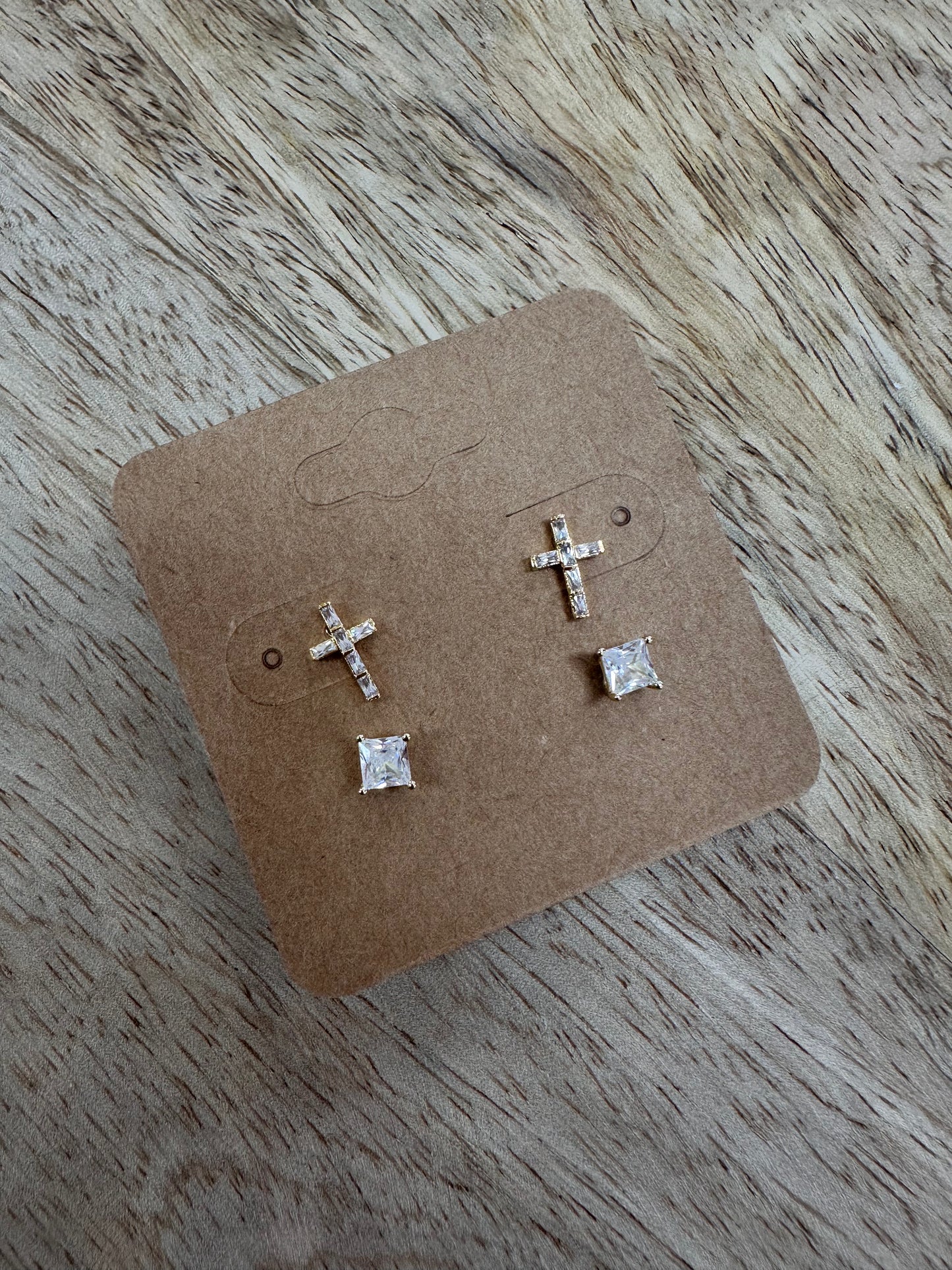 Simple Faith Earrings