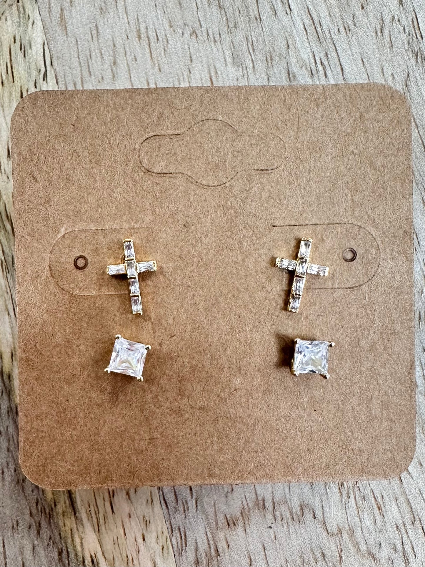 Simple Faith Earrings