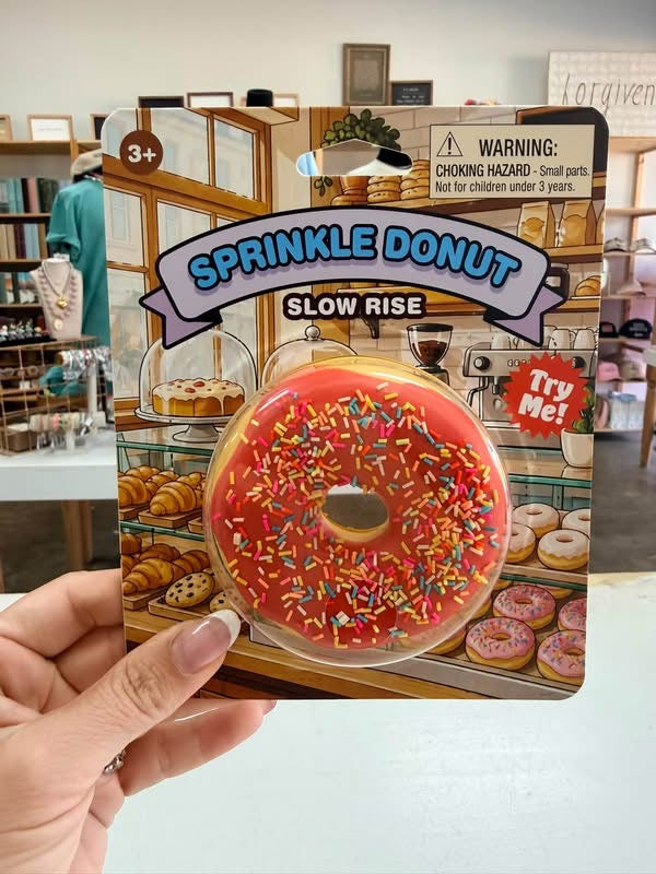 Slow Rise Donut Squishy