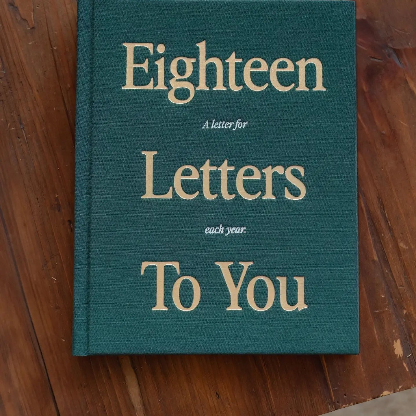 "18 Letters to You” Journal