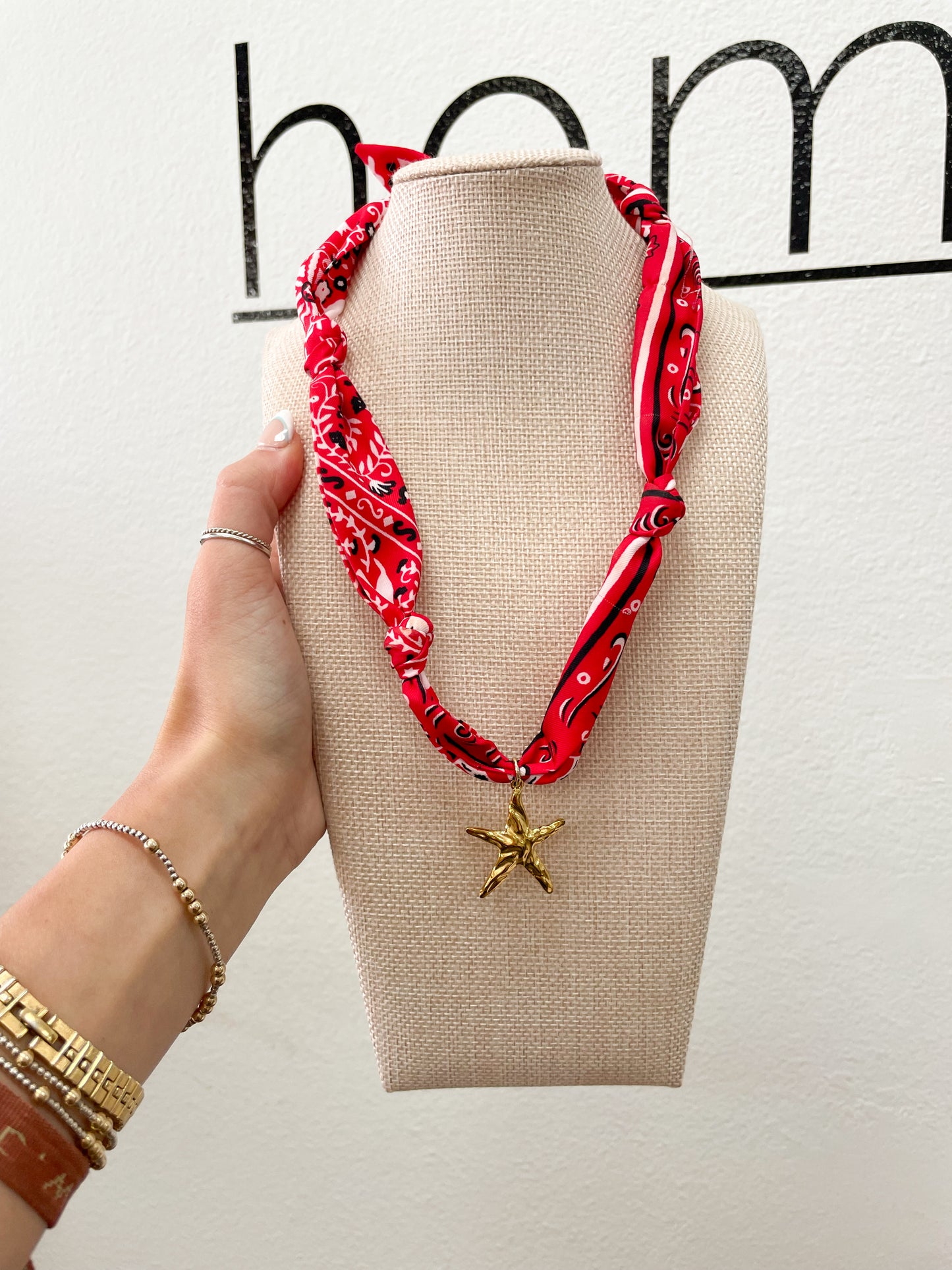 Bandana Necklace by Alissa