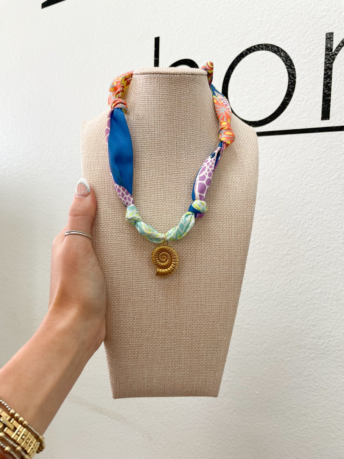 Bandana Necklace by Alissa