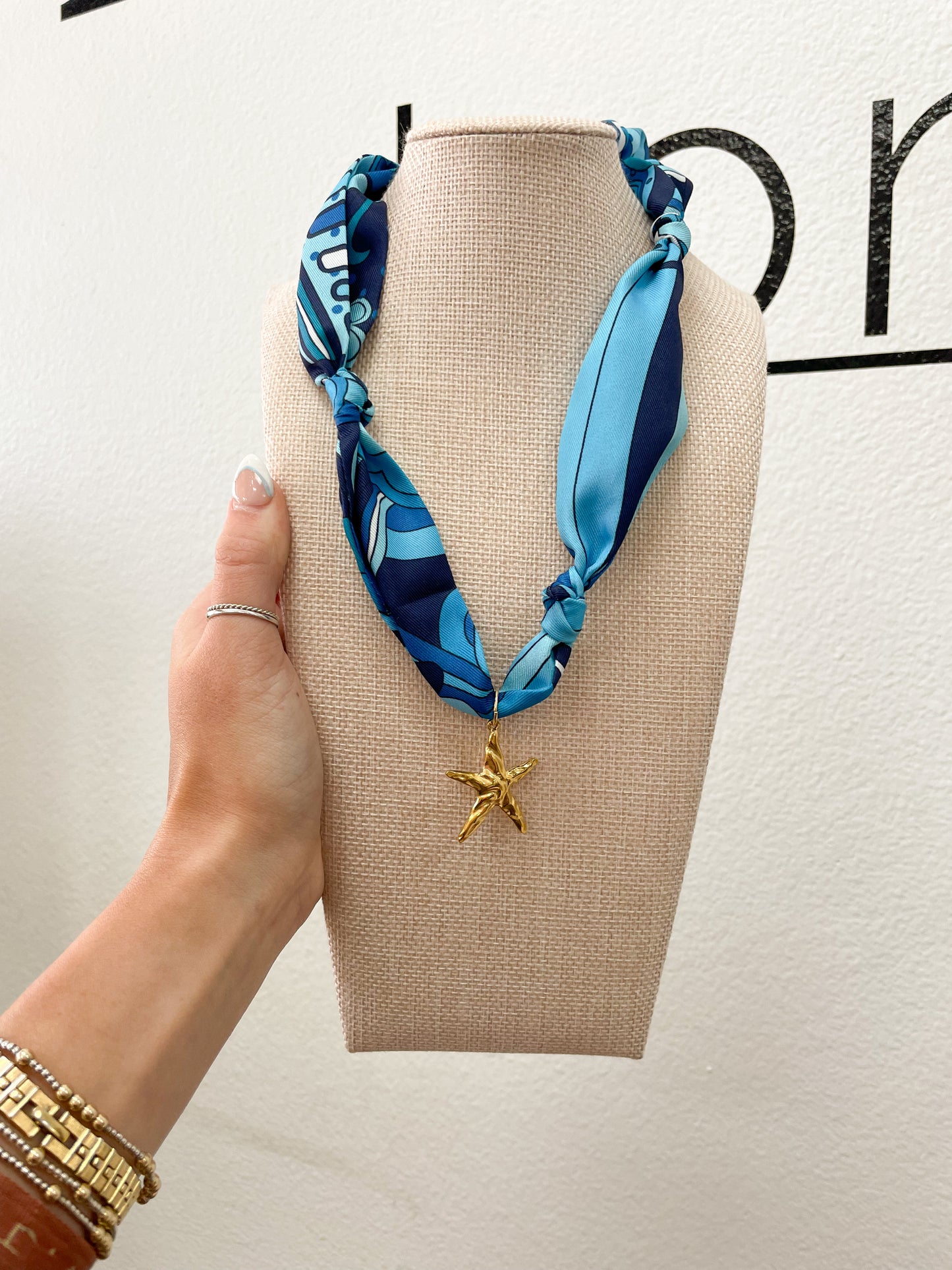 Bandana Necklace by Alissa