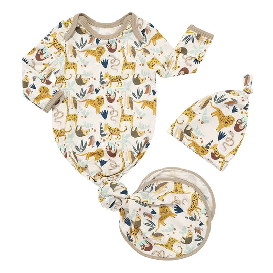 Jungle Bamboo Gown Set