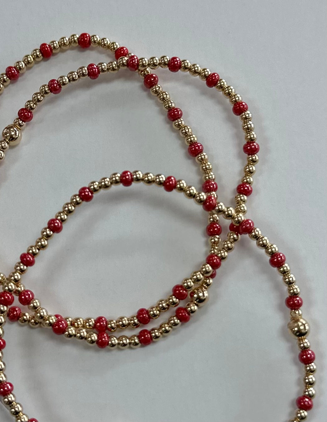 Gilded Coral Bracelet