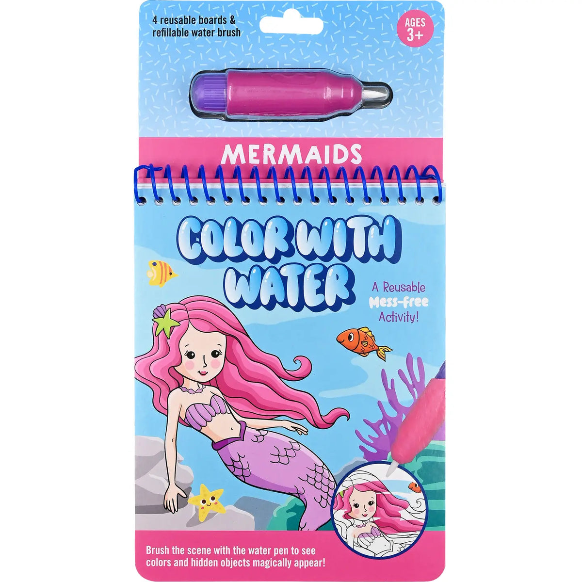 Color with Water: Mermaids