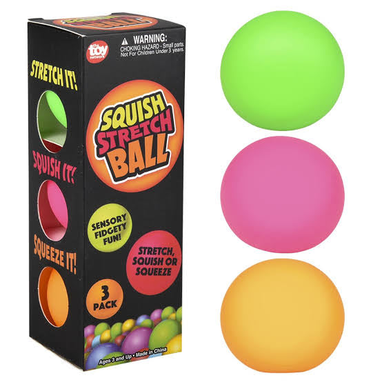 Set of Three Squish Ball