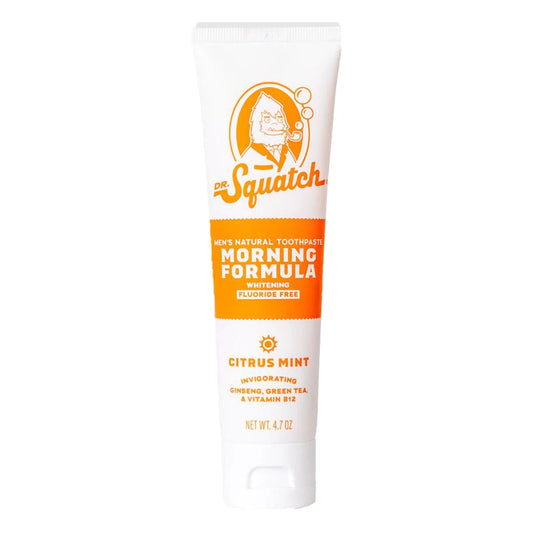 Dr. Squatch Citrus Mint Morning Toothpaste