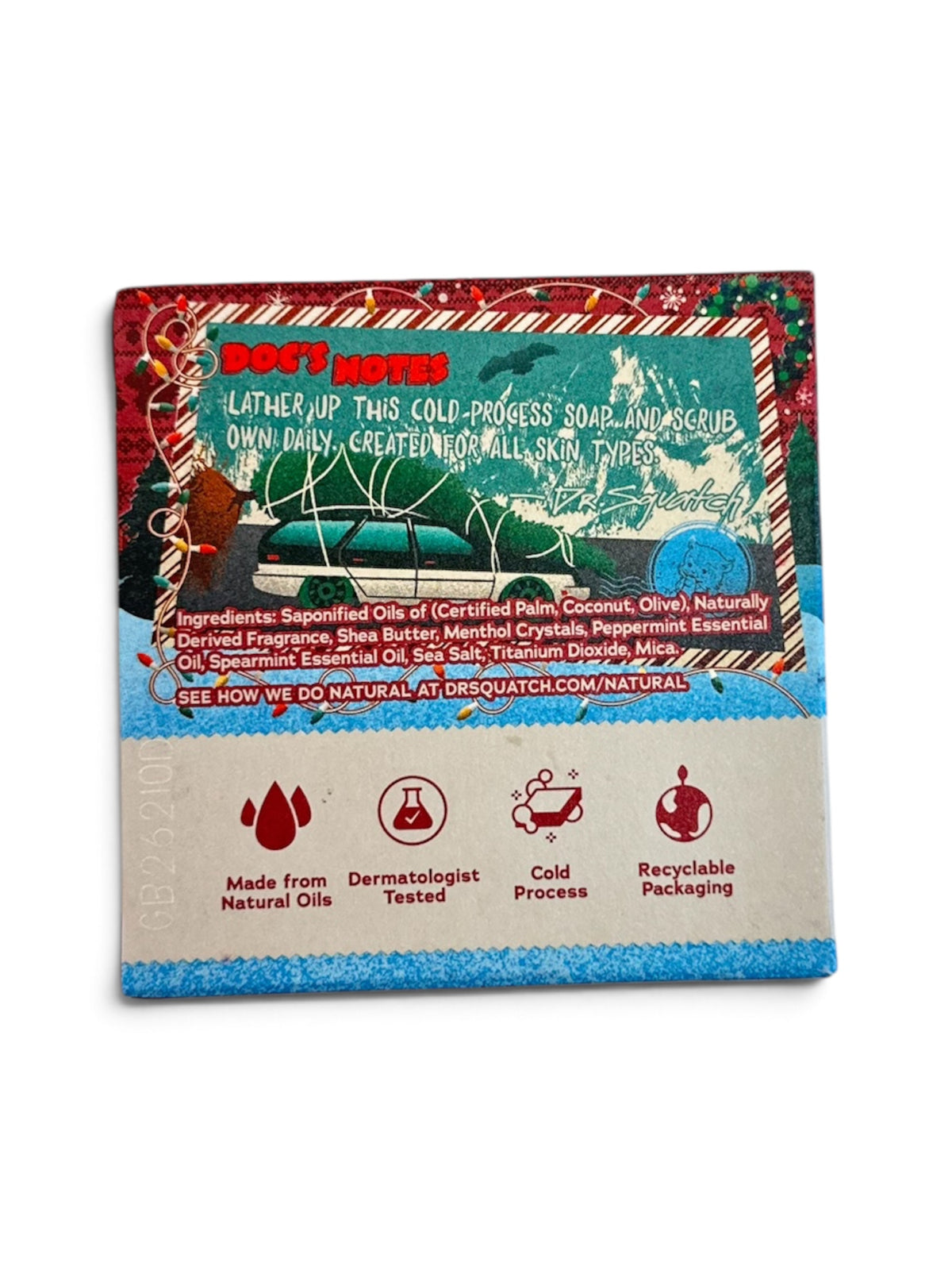 Dr. Squatch Frosty Family Bar Soap