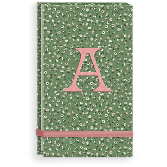 Monogram Fabric Notepad