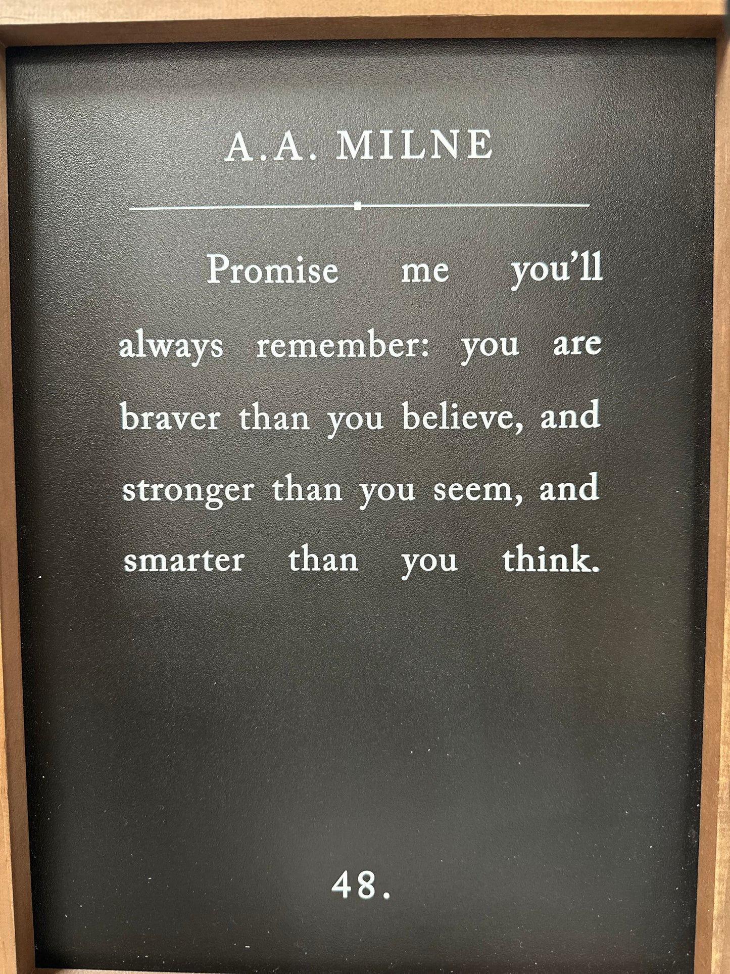 Wall Art | Promise Me…
