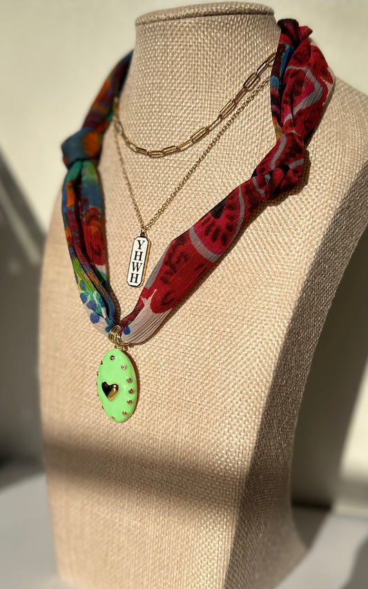 Scarf Lace Necklace