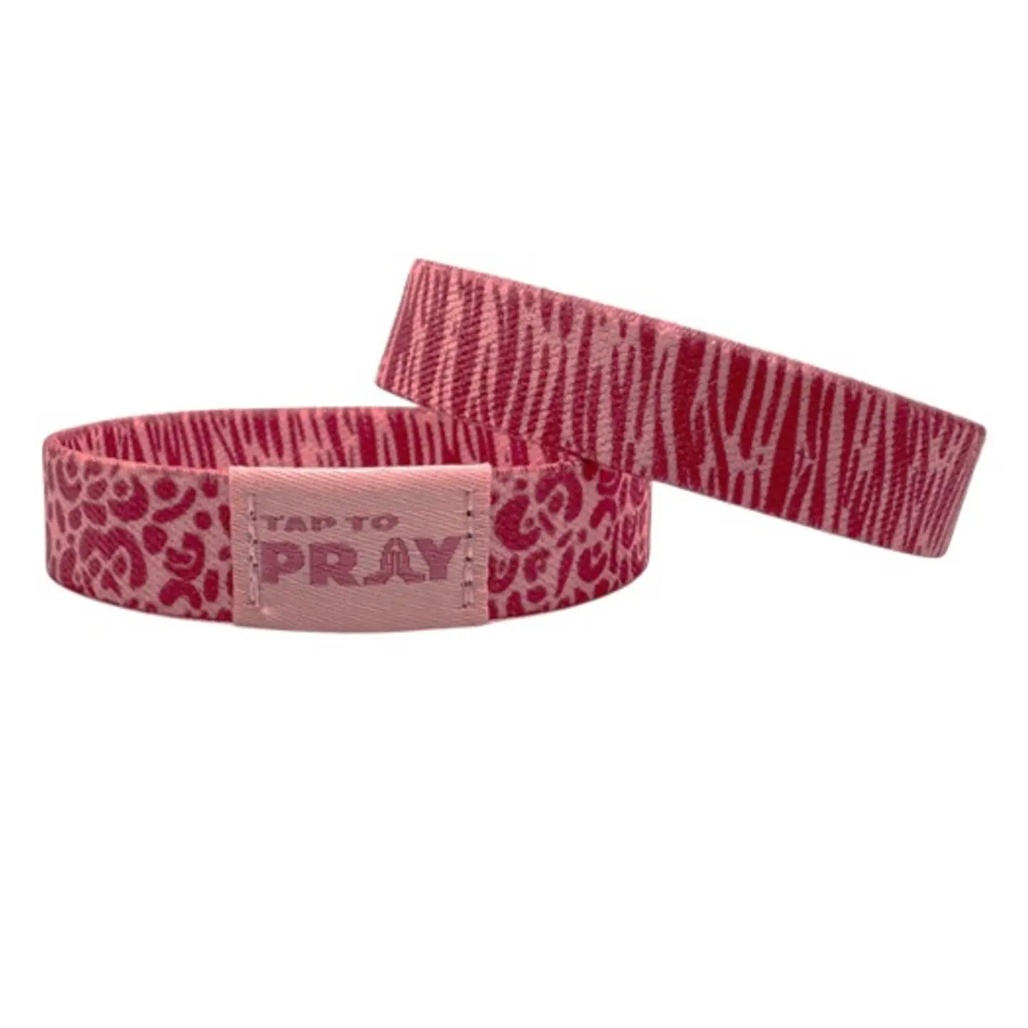 Tap to Pray Wristbands- Safari Rose