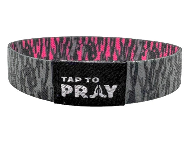 Tap to Pray Wristbands- Tree Bark Camo