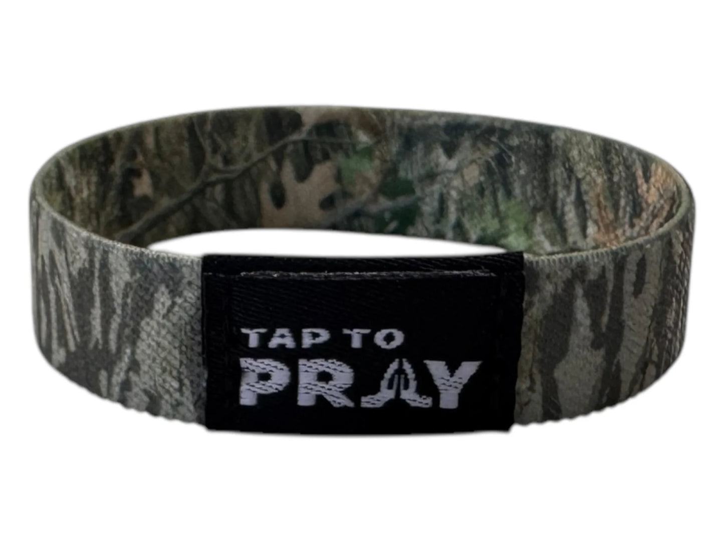 Tap to Pray Wristbands- Forest Tree Bark